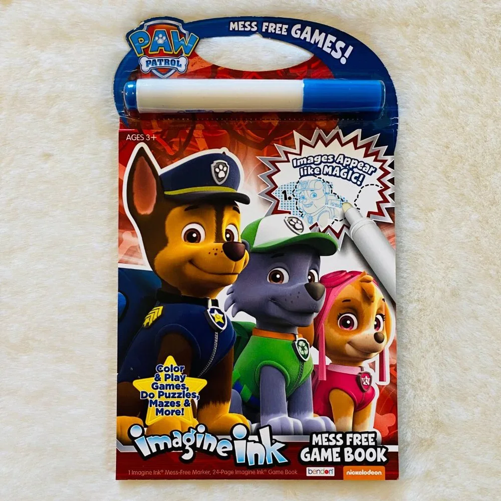Paw Patrol Book and Activity Bundle NEW 5-pieces Nickelodeon